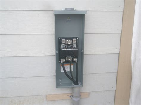 200 amp service rated disconnect installation